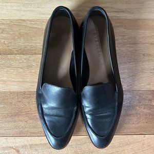 Everlane Womens The Modern Loafer Pointed Toe Black Slip On Size 8